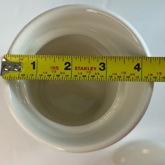 Vintage Strawberry Condiment Jelly Jam Jar With Lid Red Green And White - Picture 8 of 8